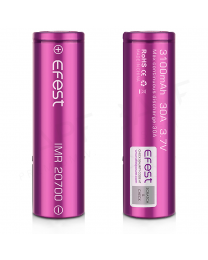 Efest IMR 20700 Rechargeable Vape Battery - 100mAh 30A