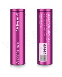 Efest IMR 18650 - 3000mah 35A - Rechargeable Vape Battery