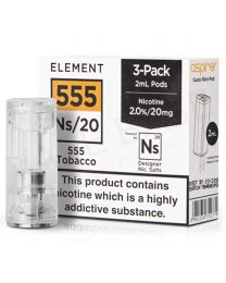 NS20 555 Tobacco E-Liquid Pod by Element 3x2ml