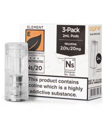 NS20 Honey Roasted Tobacco E-Liquid Pod by Element 3x2ml
