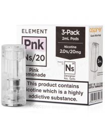 NS20 Pink Lemonade E-Liquid Pod by Element 3x2ml